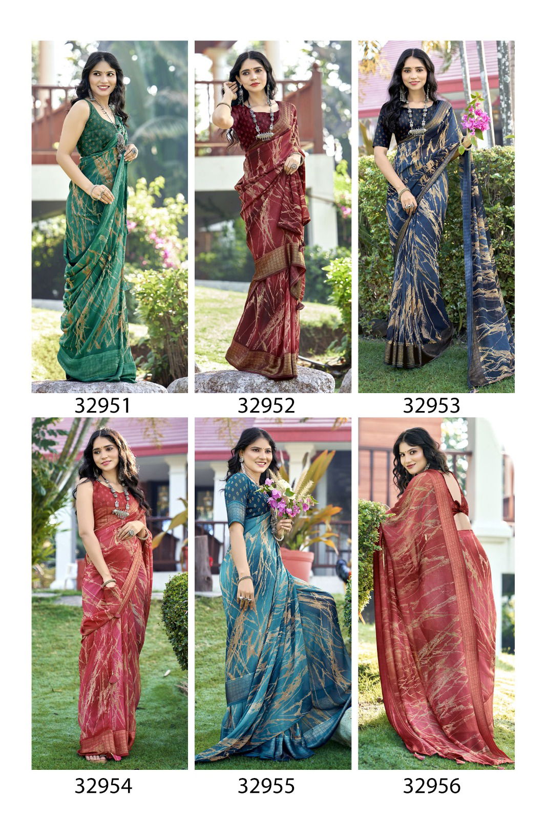 Vyanjana Vol 11 By Vallabhi Shimer Georgette Printed Saree Suppliers In India
